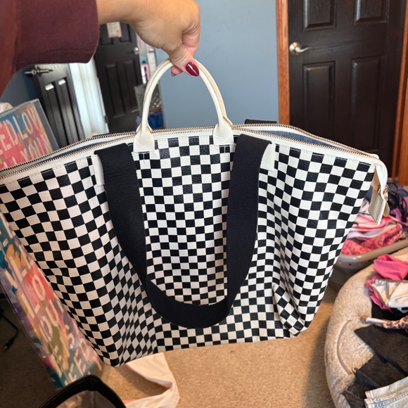 Clare V Checkered Tote - Picture 3 of 3